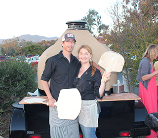 Chris and Gretchen Rogers - Owners of Fire and Wine Catering